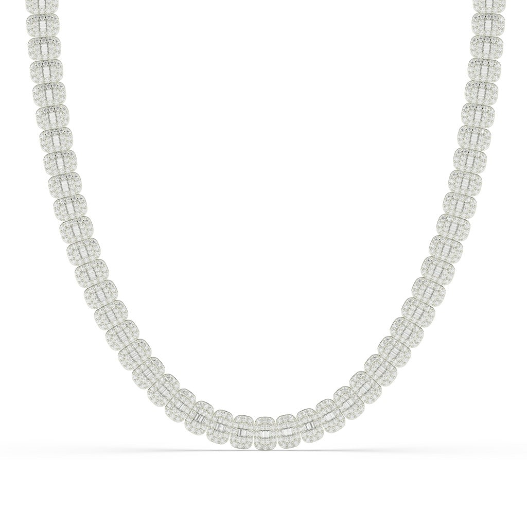 LUXURY BEADED BLING KING NECKLACE