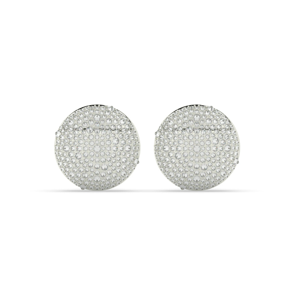 DIAMOND TEXTURE SHINE EAR BUTTONS
