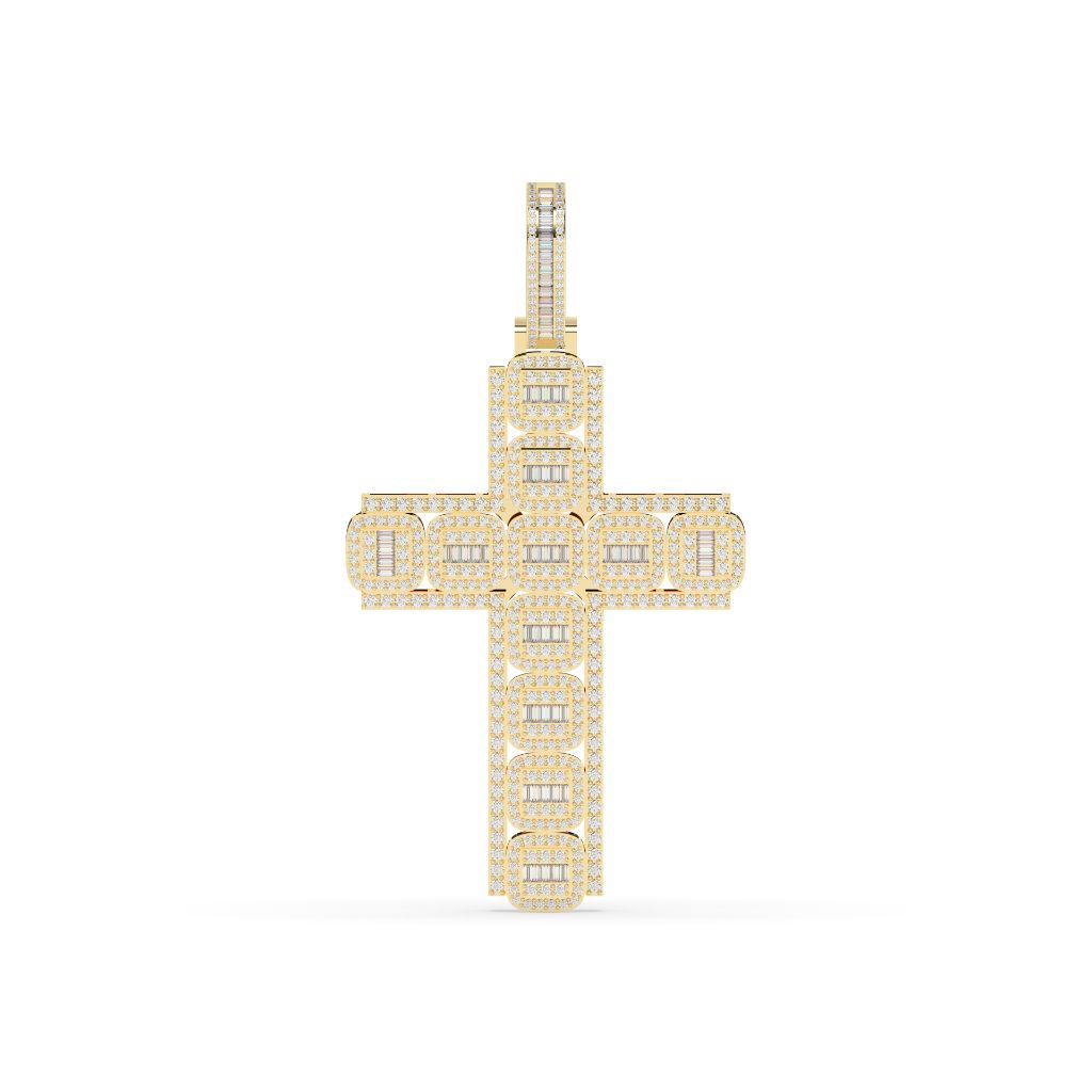 GRAND LUXE CROSS NECKLACE CHARM