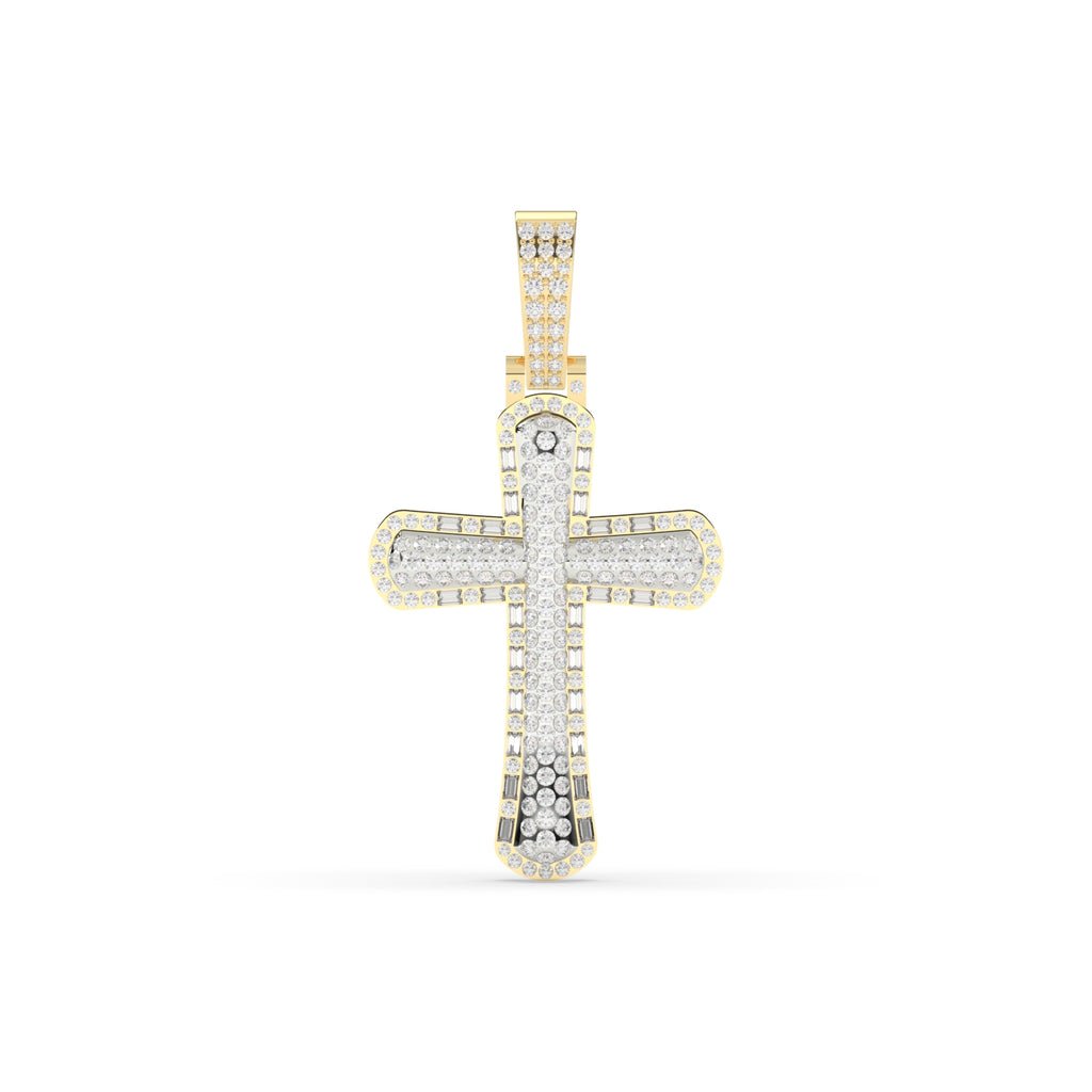 BOLD RADIANCE CROSS PENDANT
