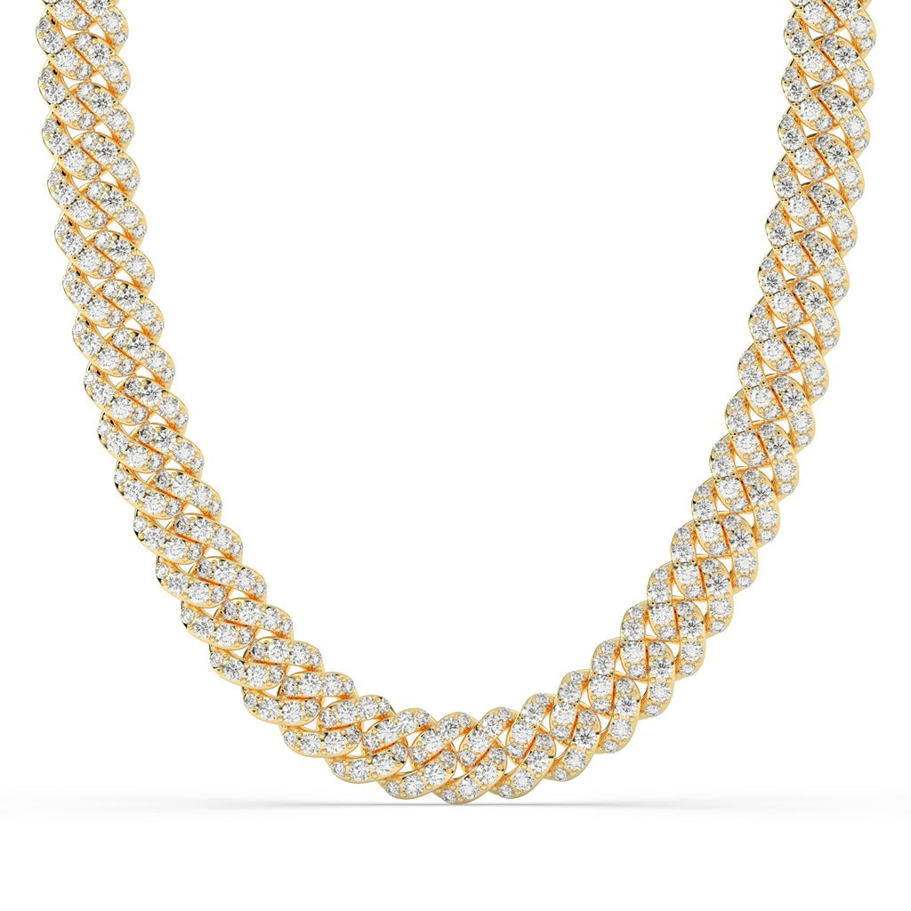 LUXURY GOLDEN CURB LINK NECKLACE