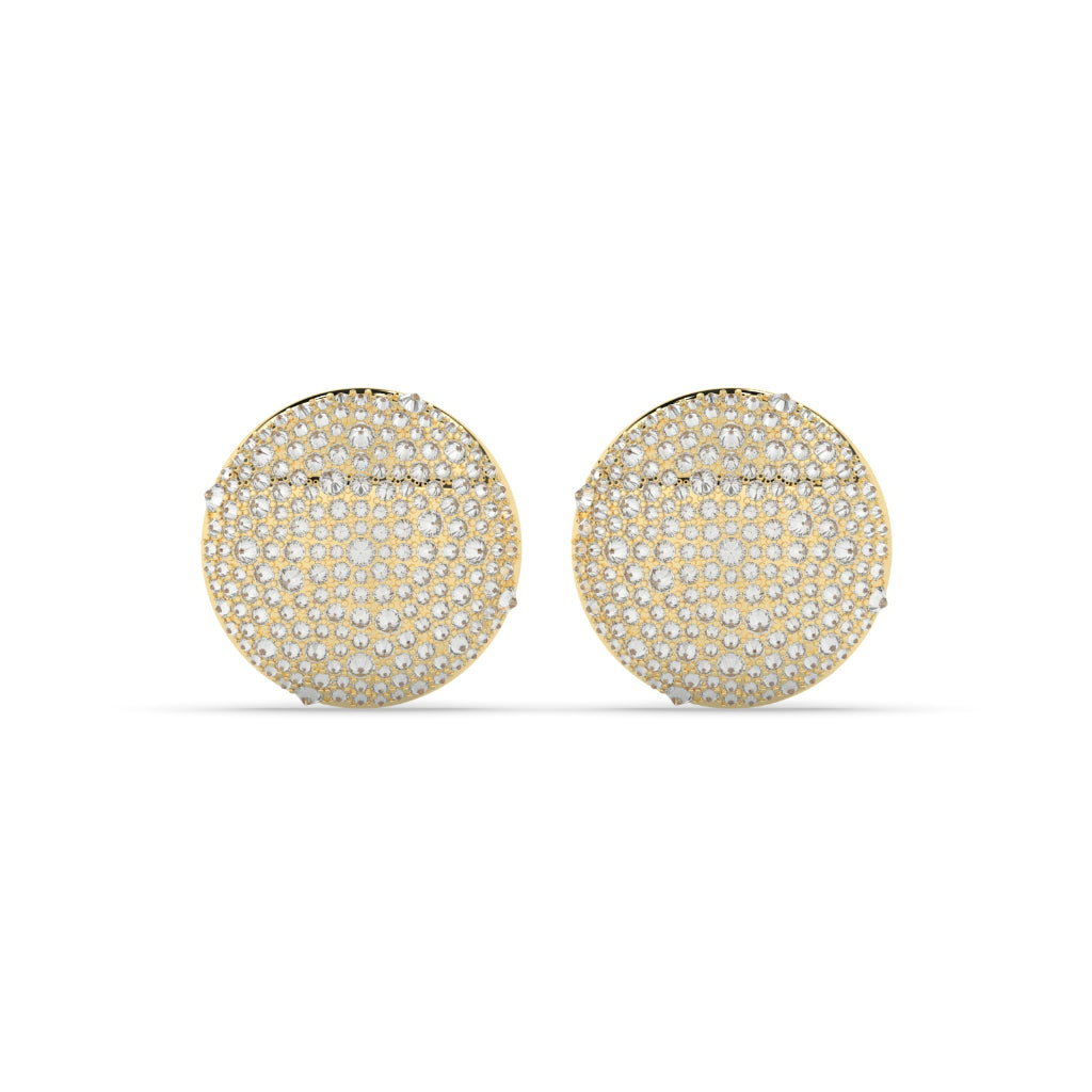 DIAMOND TEXTURE SHINE EAR BUTTONS