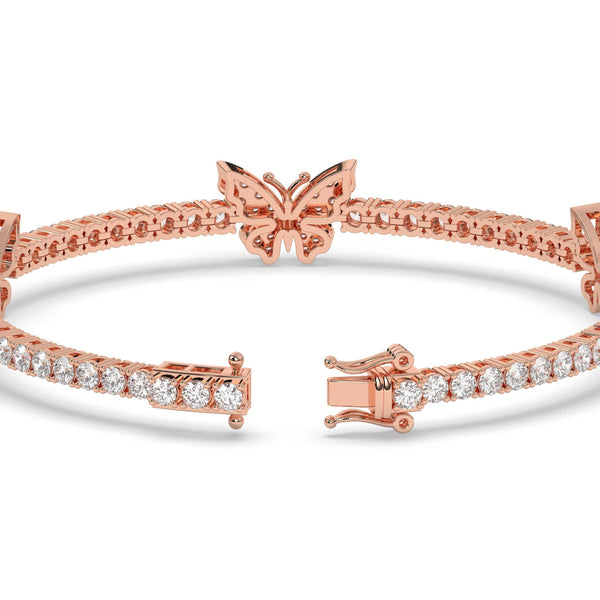 ROUND DIAMOND ICED OUT HIP HOP BRACELET