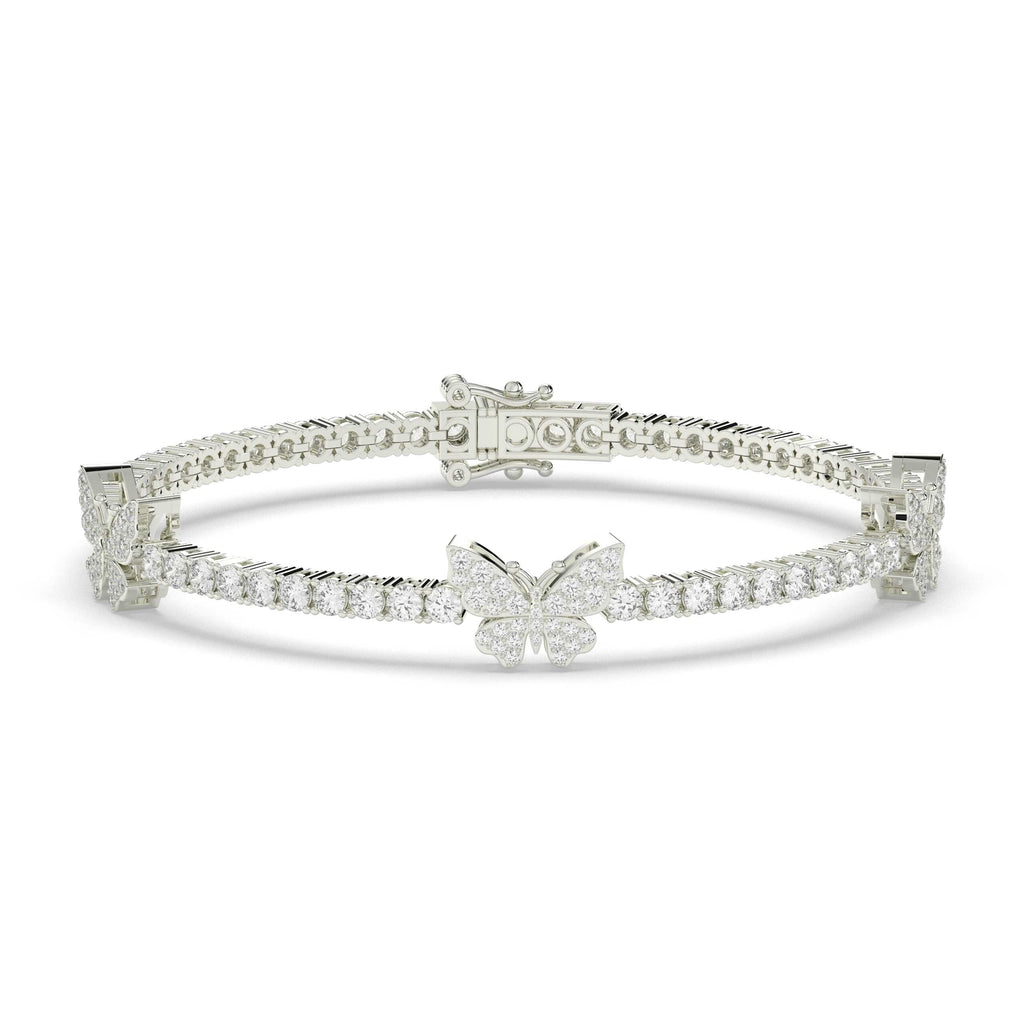 ROUND DIAMOND ICED OUT HIP HOP BRACELET