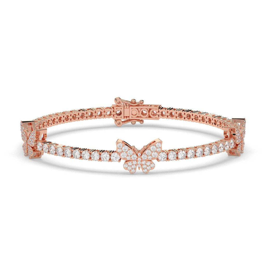 ROUND DIAMOND ICED OUT HIP HOP BRACELET