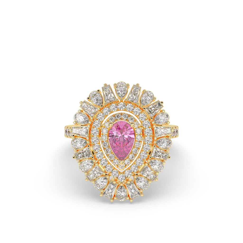 REGAL RADIANCE PINK DIAMOND RING