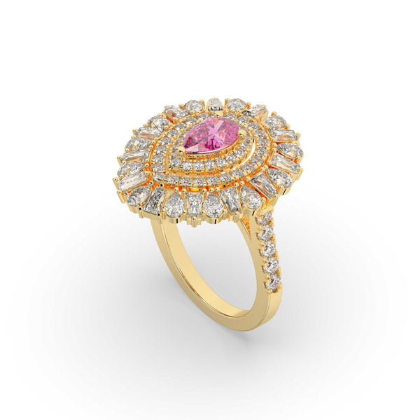 REGAL RADIANCE PINK DIAMOND RING