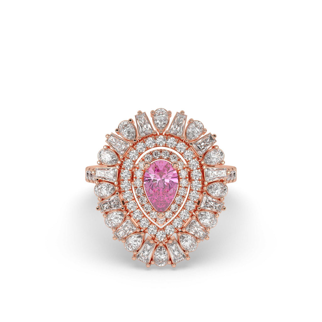REGAL RADIANCE PINK DIAMOND RING