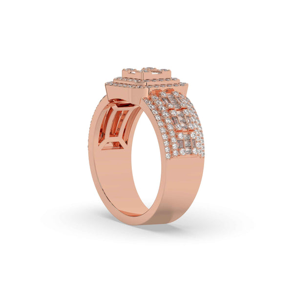 LUXE LAYERS ROYAL DIAMOND RING