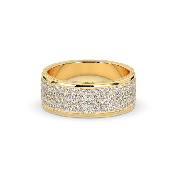 LUXURY ROUND CUT WEDDING RING