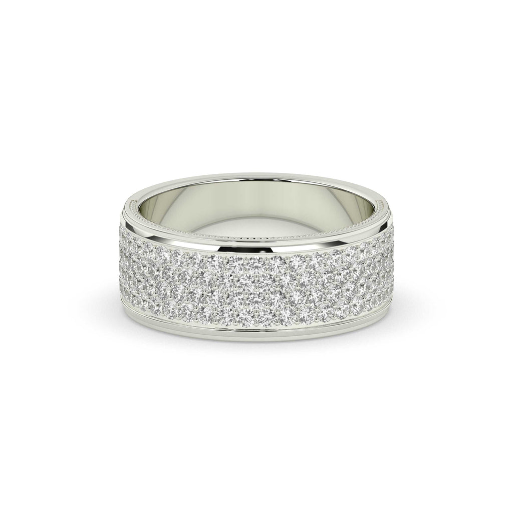 LUXURY ROUND CUT WEDDING RING