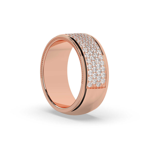 LUXURY ROUND CUT WEDDING RING