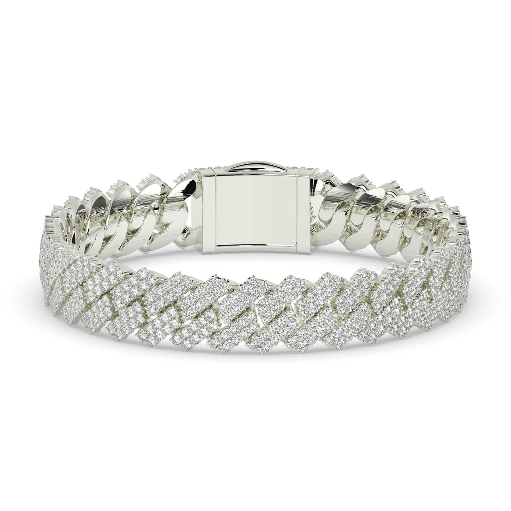 FULLY ICED CUBAN CHAIN BRACELET