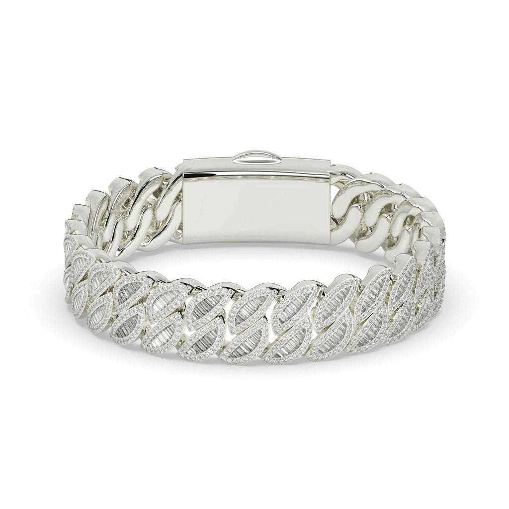 ICE TWIST CUBAN GOLD BRACELET