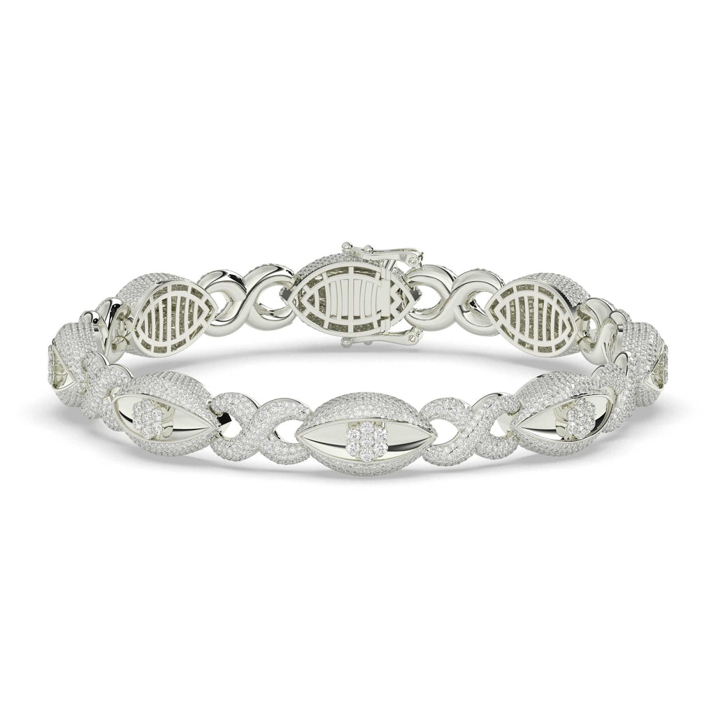 MARQUISE MOTIF DIAMOND GOLD BRACELET