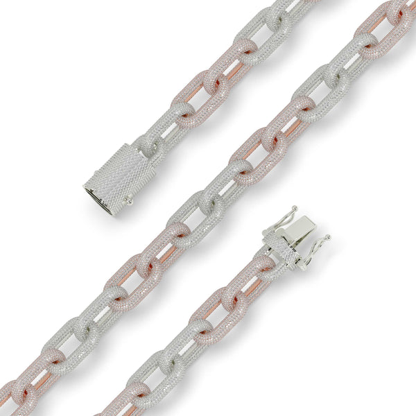 LUXE FUSION OVAL CHAIN NECKLACE