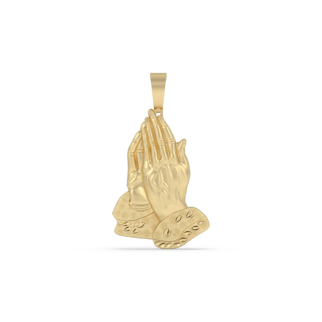 PLAIN GOLD HIP HOP PENDANT