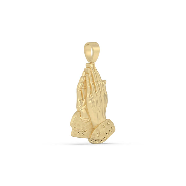 PLAIN GOLD HIP HOP PENDANT