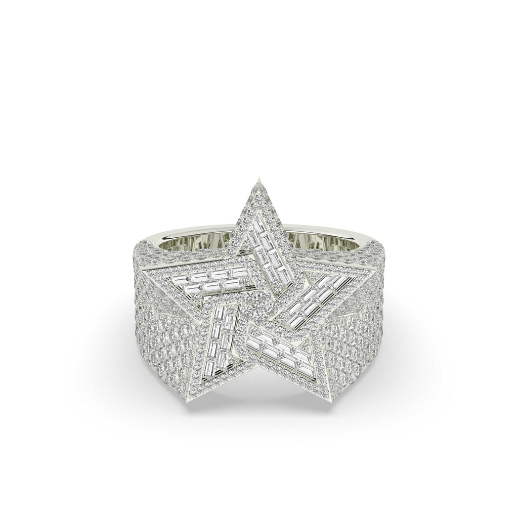 GOLDEN STAR CELEBRITY POWER RING