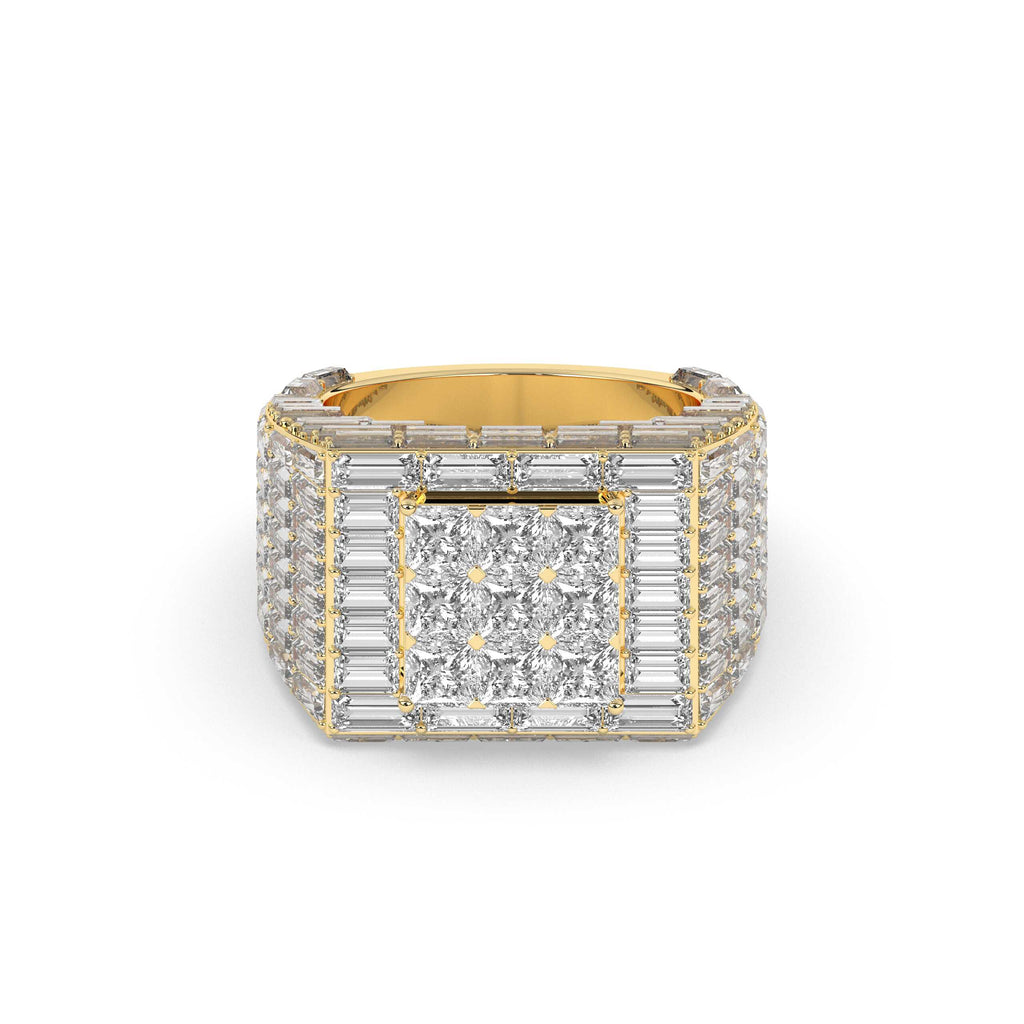 SQUARE ICE LUXURY POWER RING