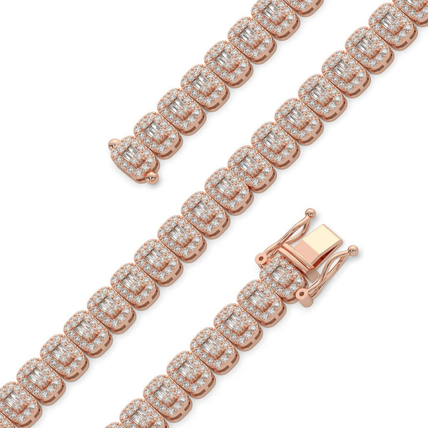 LUXURY BEADED BLING KING NECKLACE