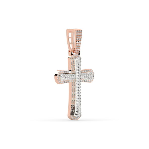 BOLD RADIANCE CROSS PENDANT