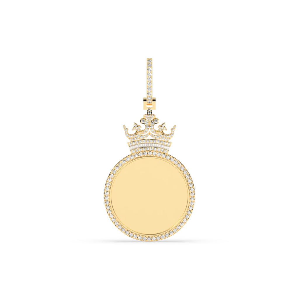 KING STYLE DIAMOND FRAME PENDANT