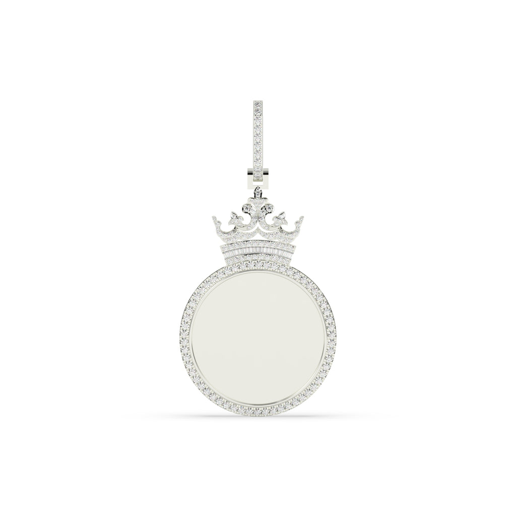 KING STYLE DIAMOND FRAME PENDANT