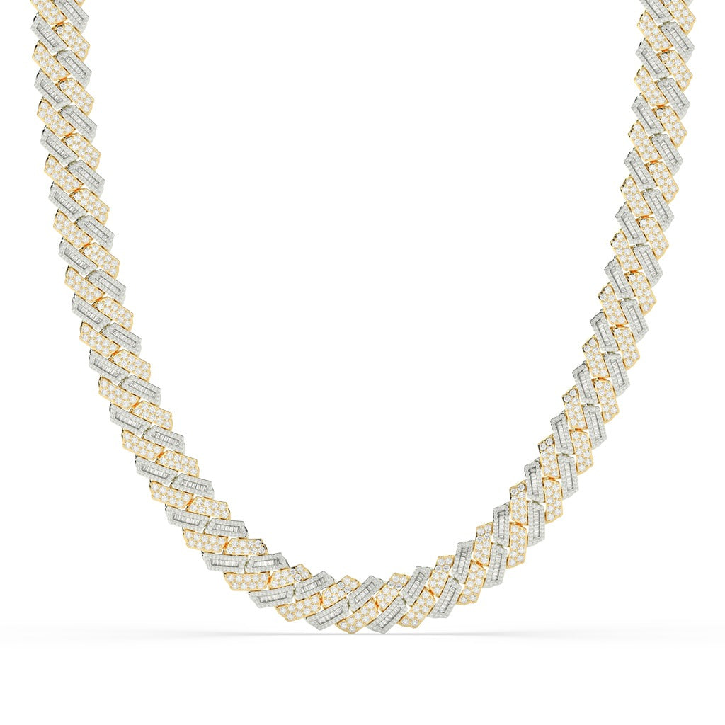BAGUETTE SHINE LUXURY LINK CHAIN