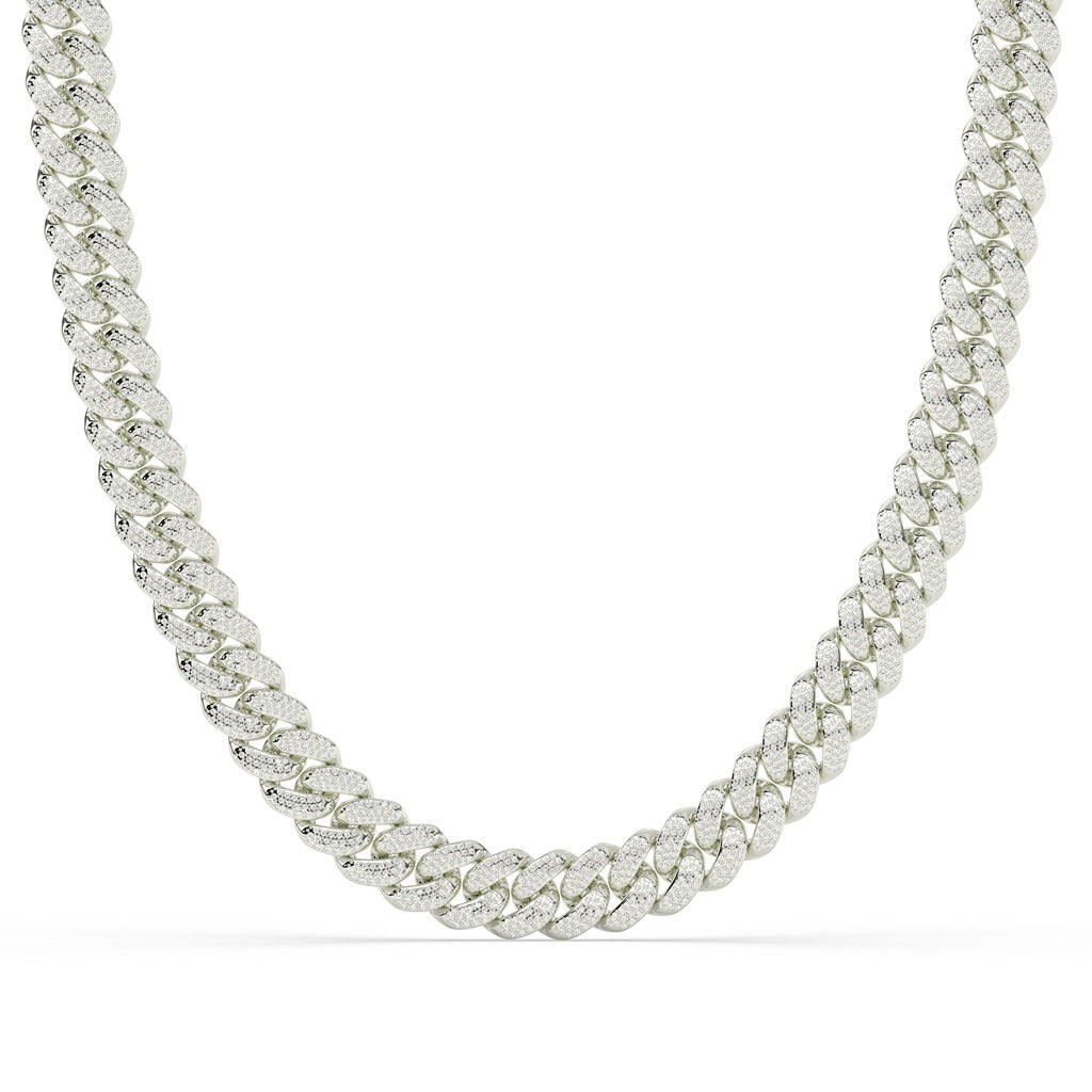 ROSE GOLD DIAMOND CUBAN CHAIN