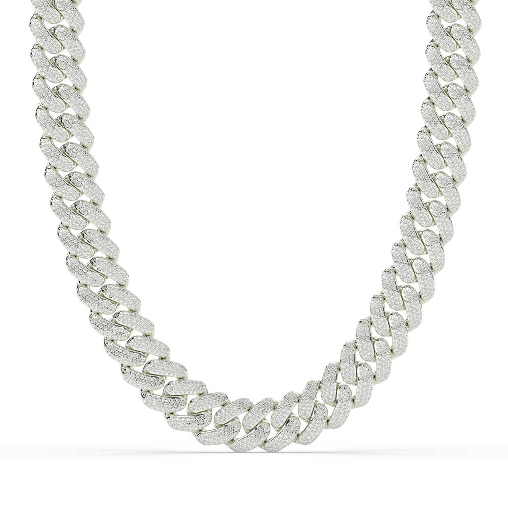 LUXURY PAVE GOLD LINK CHAIN