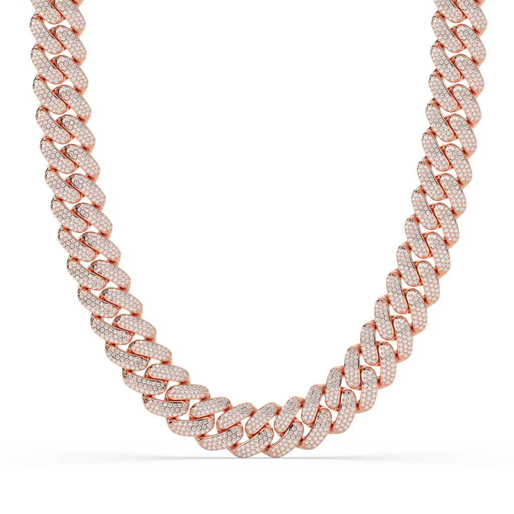 LUXURY PAVE GOLD LINK CHAIN