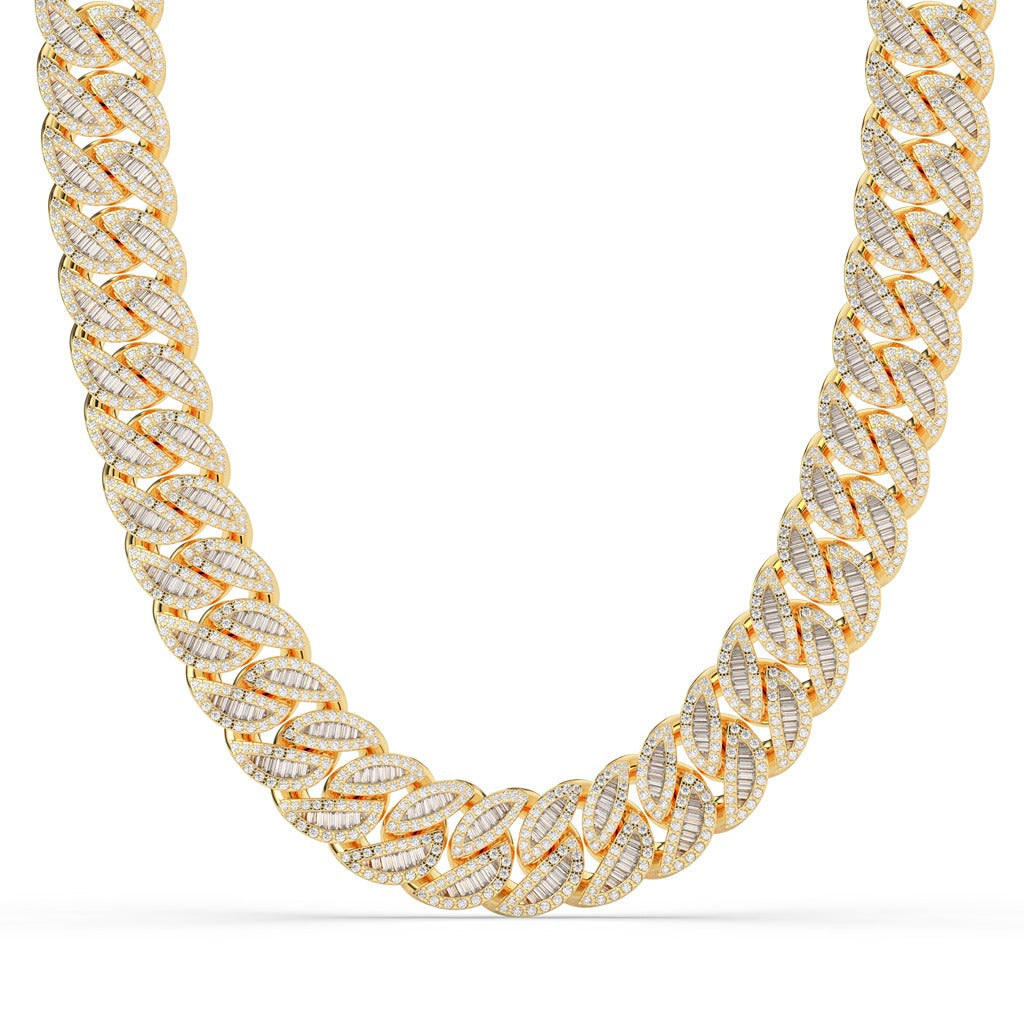 PREMIUM BOLD DRIP CUBAN NECKLACE