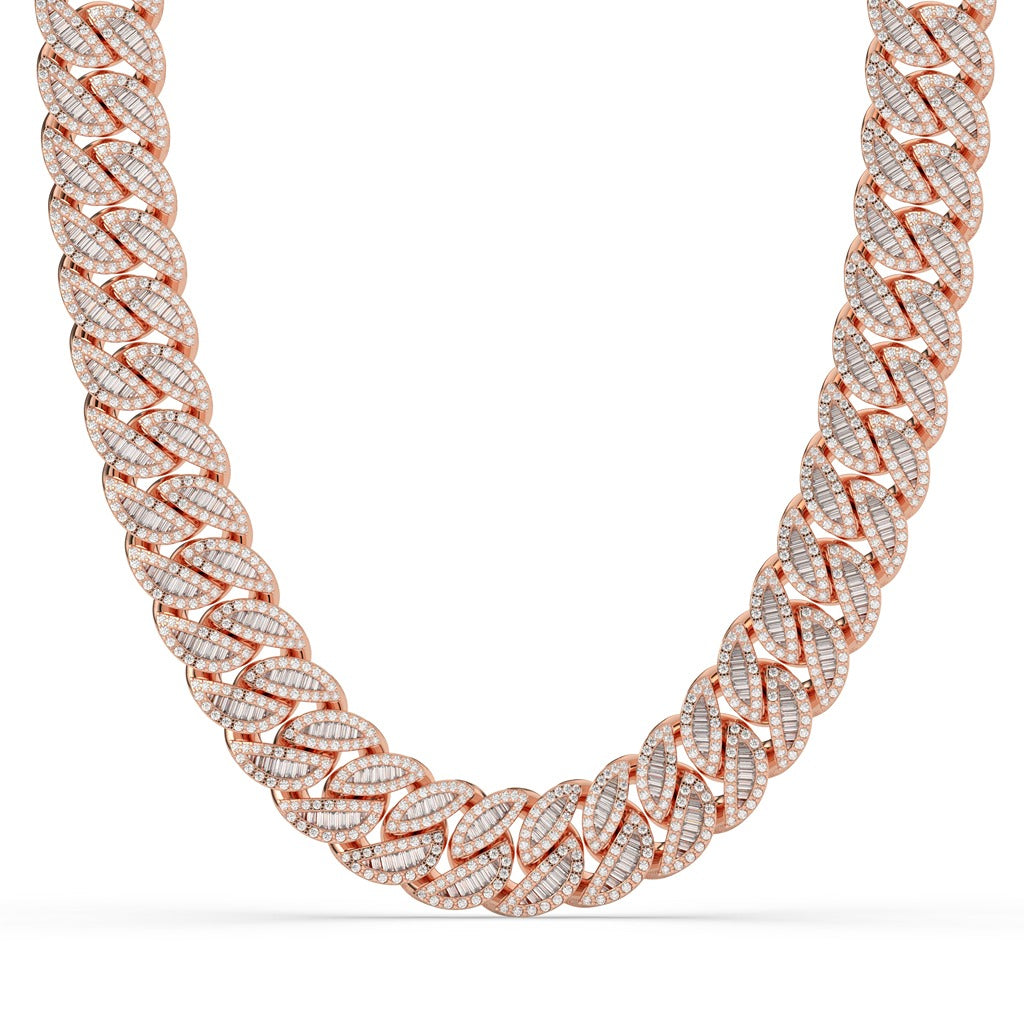 PREMIUM BOLD DRIP CUBAN NECKLACE