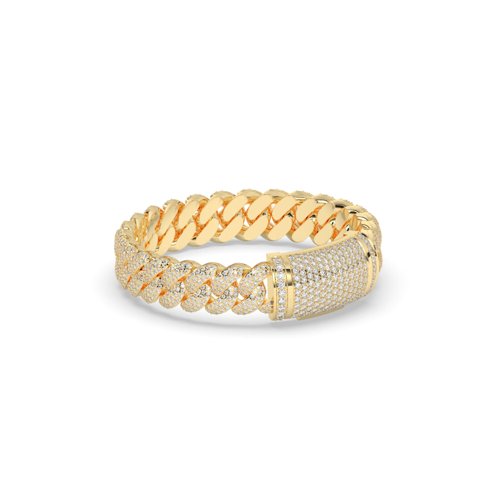 LUXURY DIAMOND LINK BRACELET STACK