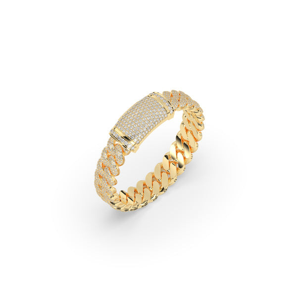 LUXURY DIAMOND LINK BRACELET STACK