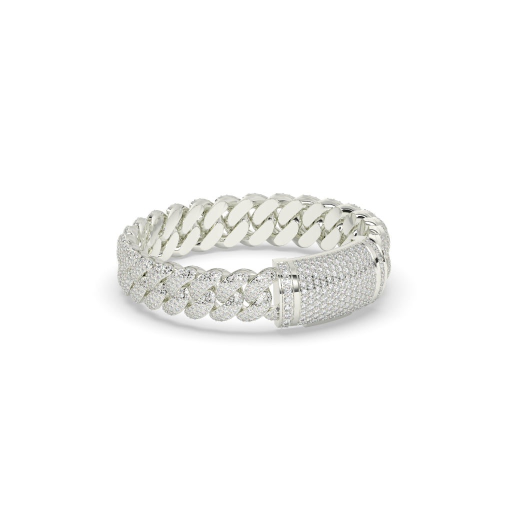 LUXURY DIAMOND LINK BRACELET STACK