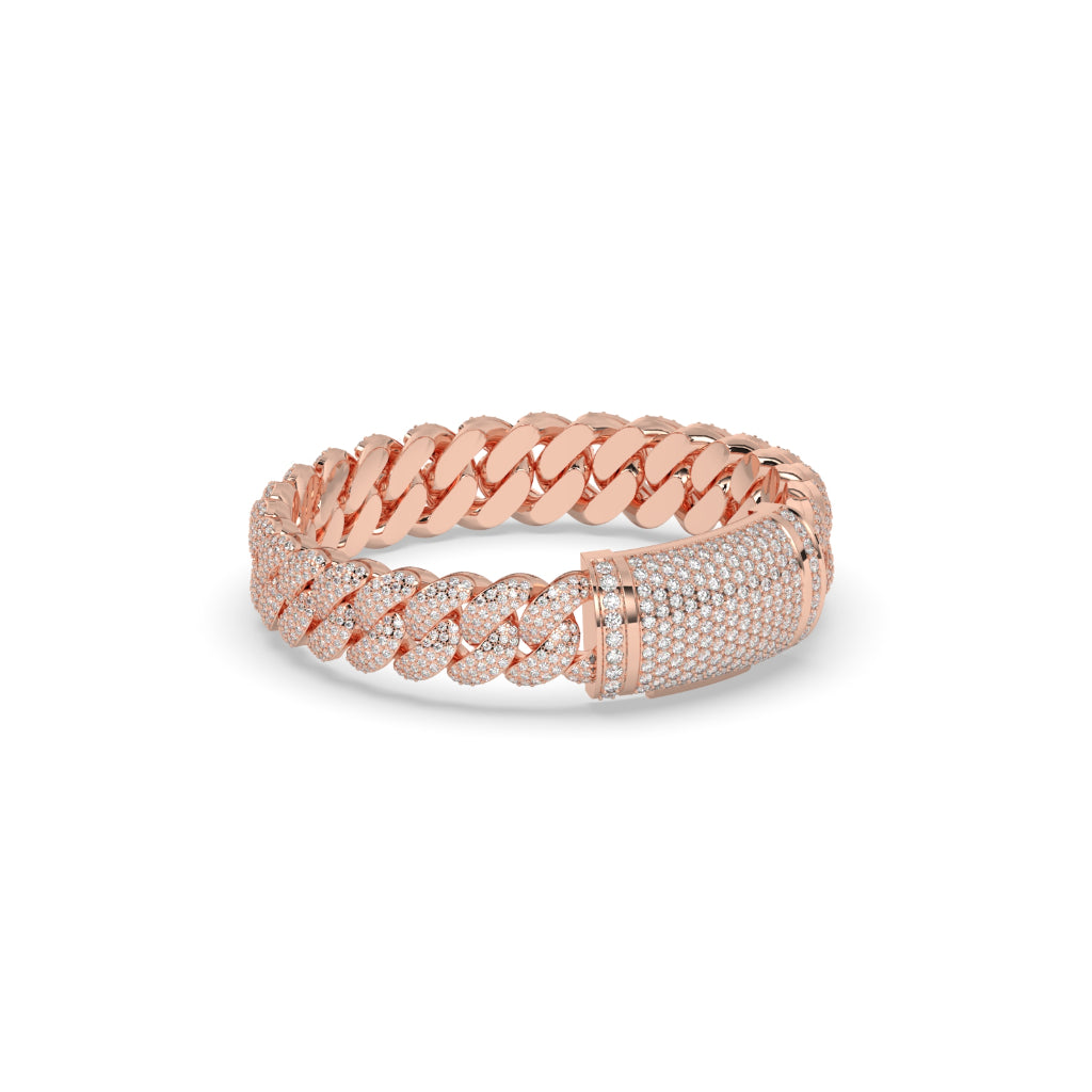 LUXURY DIAMOND LINK BRACELET STACK
