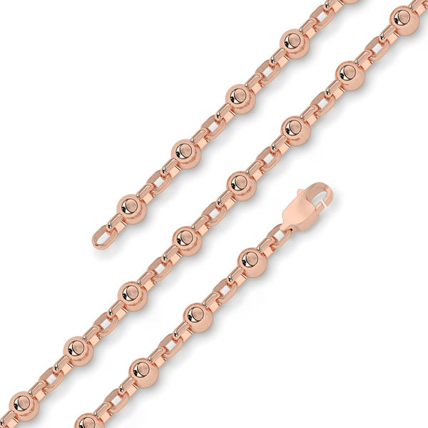 MINIMAL LUXURY BEAD LINK CHAIN