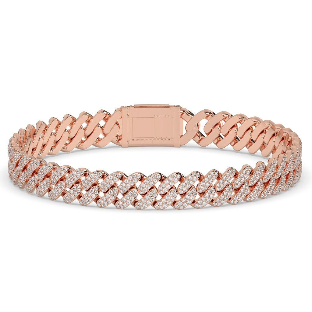 ELEGANT ICED CUBAN WRIST PIECE