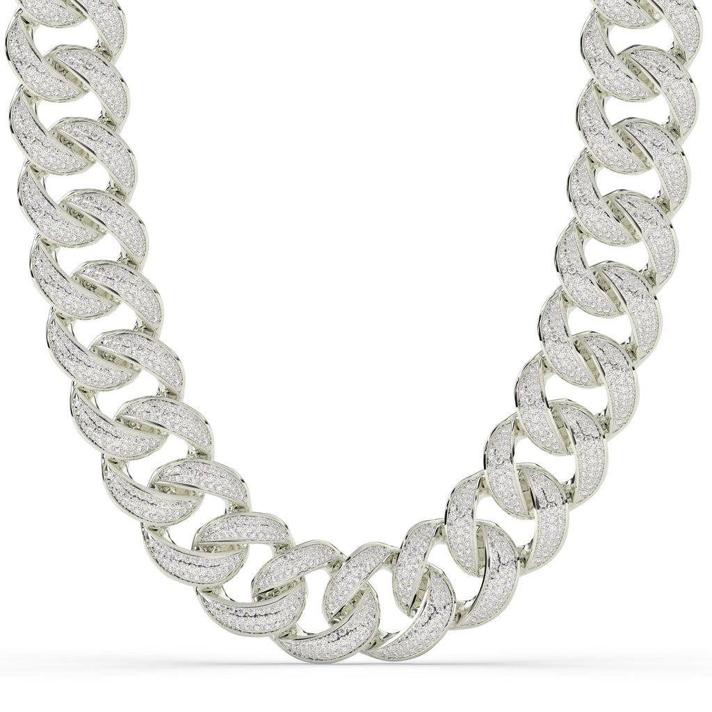 CLASSIC ICED CUBAN LINK NECKLACE