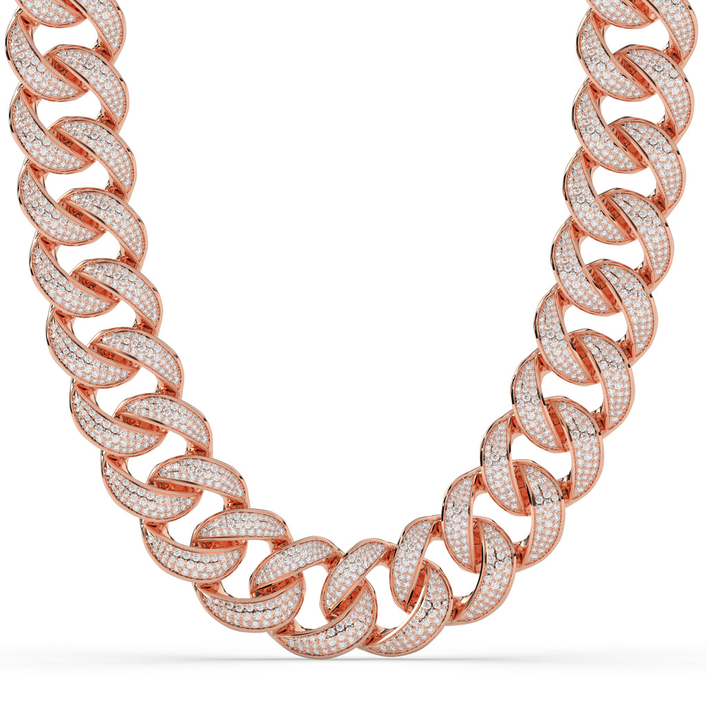 CLASSIC ICED CUBAN LINK NECKLACE
