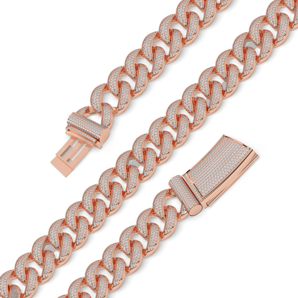 CLASSIC ICED CUBAN LINK NECKLACE