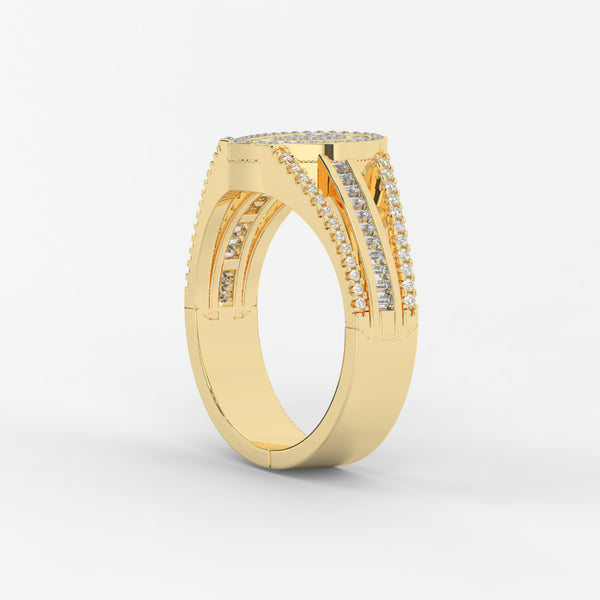 PEAR SHINE LAYERED DIAMOND RING