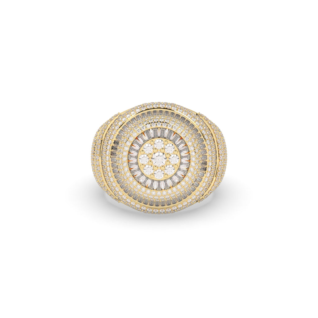 GALACTIC SPHERE DIAMOND POWER RING
