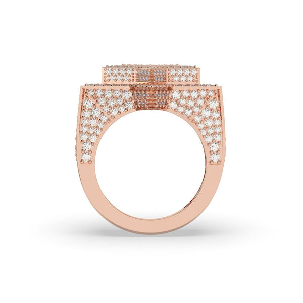 SHINING STAR PAVÉ STATEMENT RING