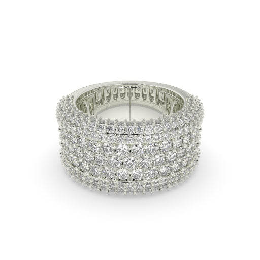 LUXURY GOLD MULTI-DIAMOND RING