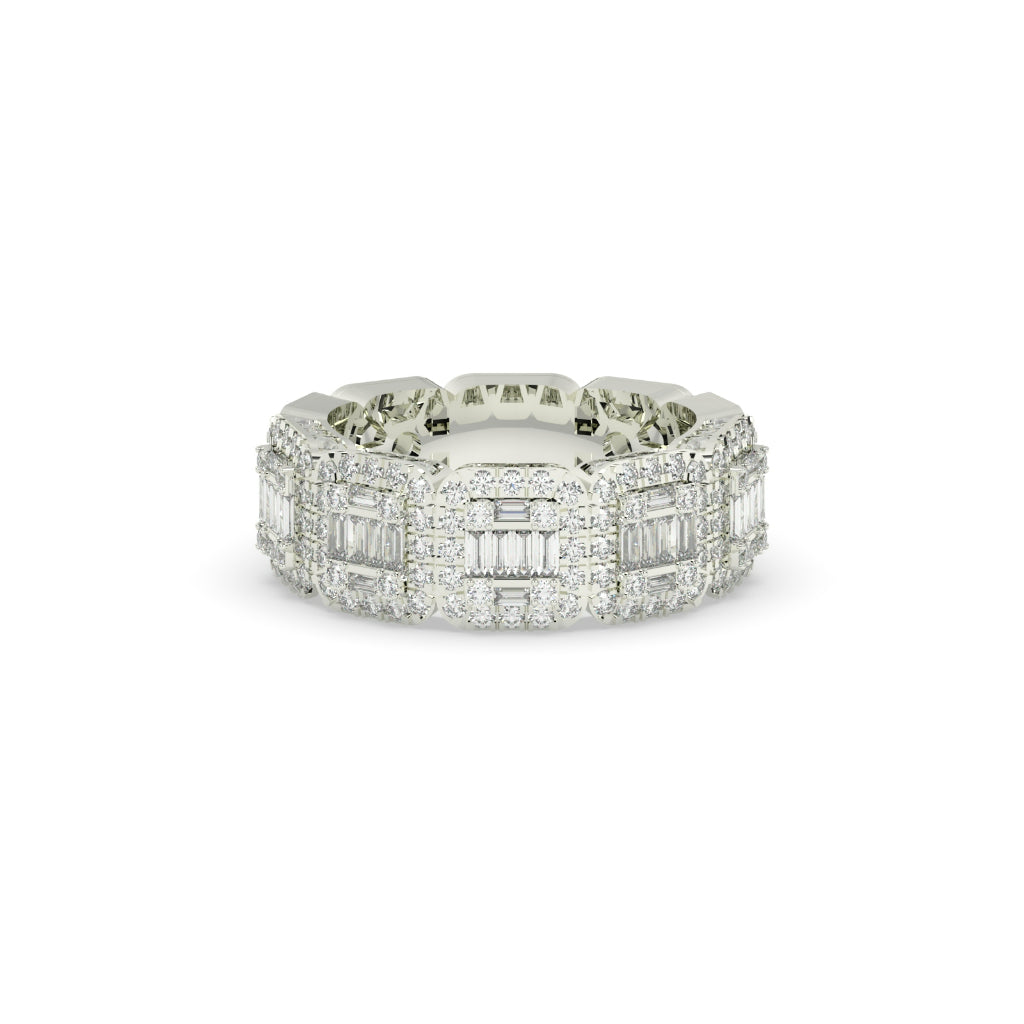 GEOMETRIC GLORY DIAMOND POWER BAND
