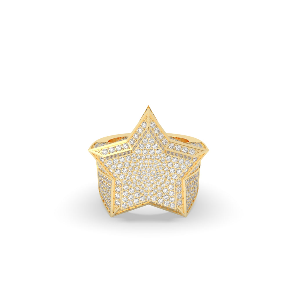 SHINE BRIGHT STAR STATEMENT RING