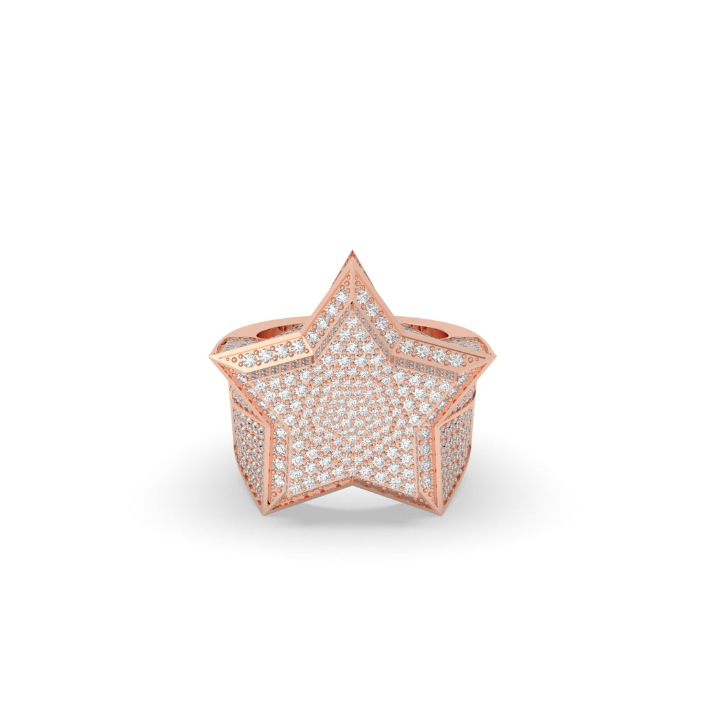 SHINE BRIGHT STAR STATEMENT RING